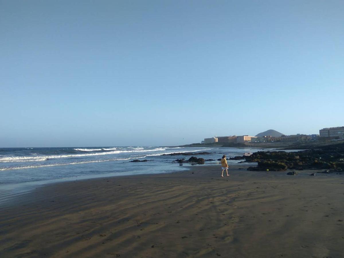 Villa Luminoso adosado frente al mar El Médano Exterior foto